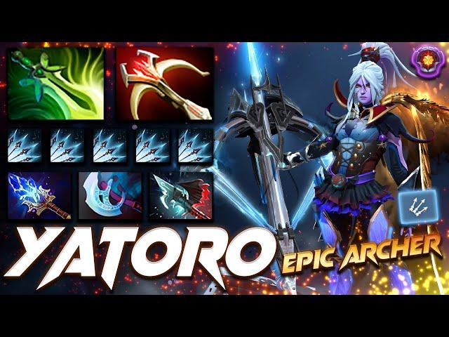 Yatoro Drow Ranger Epic Archer - Dota 2 Pro Gameplay [Watch & Learn]