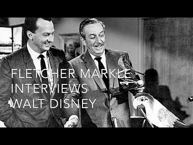 1963 Fletcher Markle Interviews Walt Disney