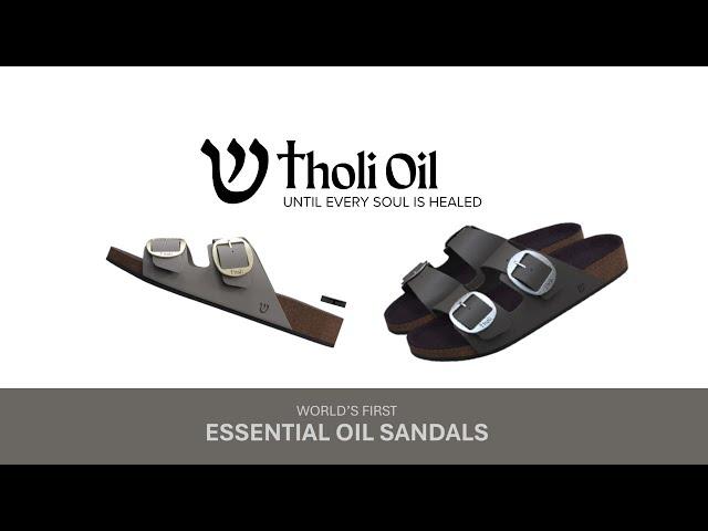 World's First Essential Oil Sandals: Available Through Oct 13th!