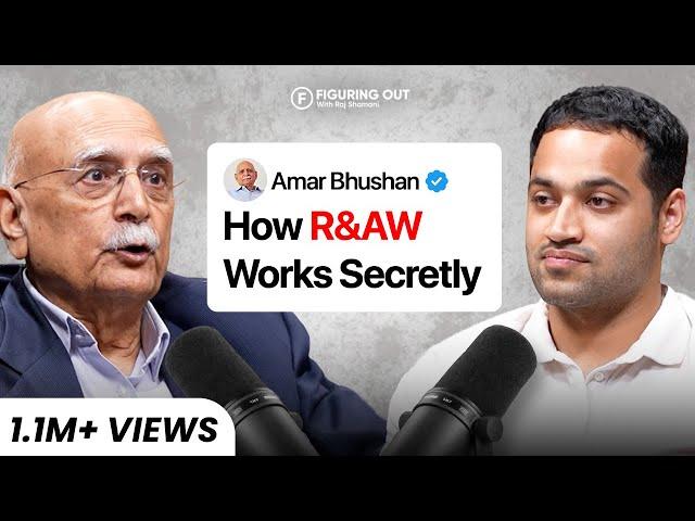 Spy Life, Secret Missions, CIA, Double Agent & Indian Gov - Ex R&AW Officer | FO 273 Raj Shamani