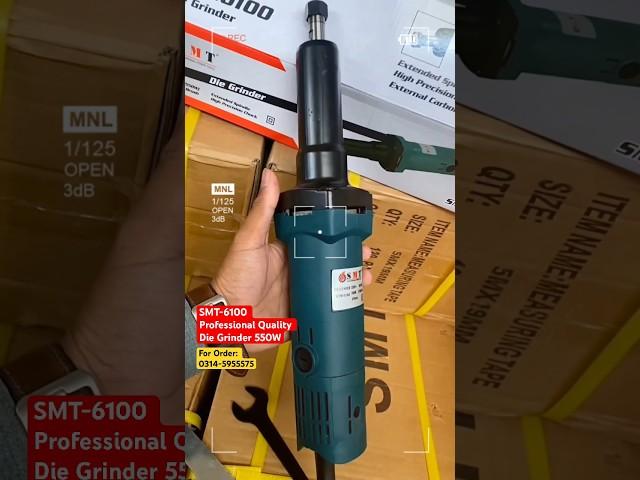 SMT-6100 Professional Quality Die Grinder 550W. #powertools #experttoolsworld  #hardwaretools #smt
