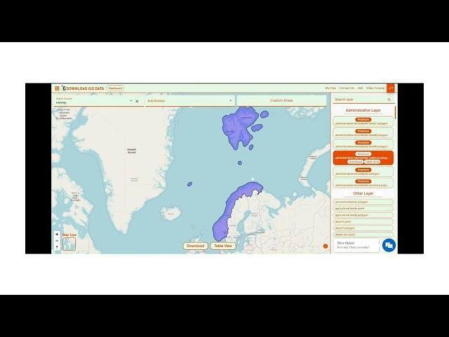 Download Norway GIS Data | Administrative Boundary Shapefile | Political Divisions | Map Data