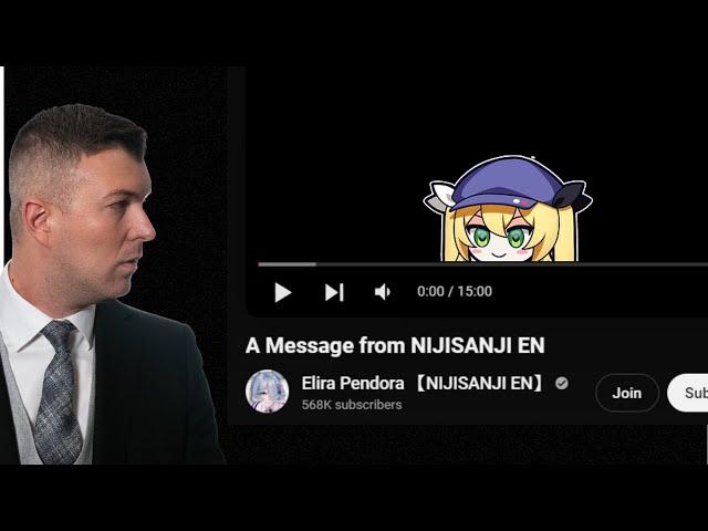 Lawyer Reacts "A Message from Nijisanji EN" - Selen Tatsuki / Dokibird Saga