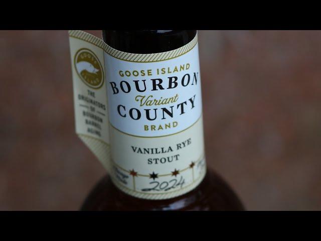 Goose Island|Bourbon County Brand Stout VARIANT|Vanilla Rye Stout 2024|VANILLA BOMB