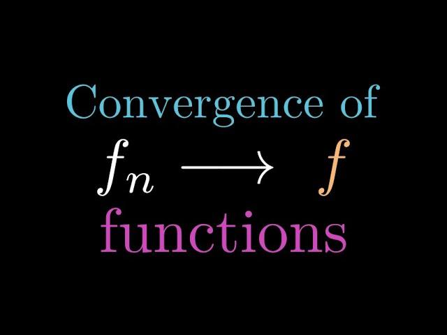 Pointwise and Uniform Convergence Visualized