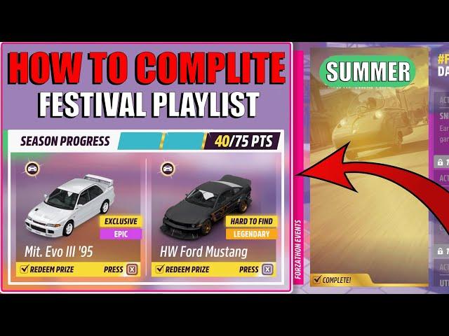 Forza Horizon 5 Summer Season - Festival Playlist Series 38 FULL GUIDE | Hidden Horizons | Update 38