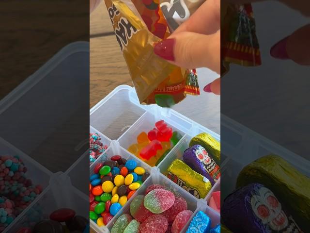 SUPER SATISFYING CANDY SNACKLE BOX #asmr #organization #restock #candy