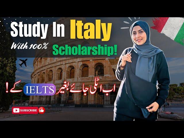 100% Free Study in Italy Without IELTS For 2025 Intake! Scholarships in Italy | Universities page