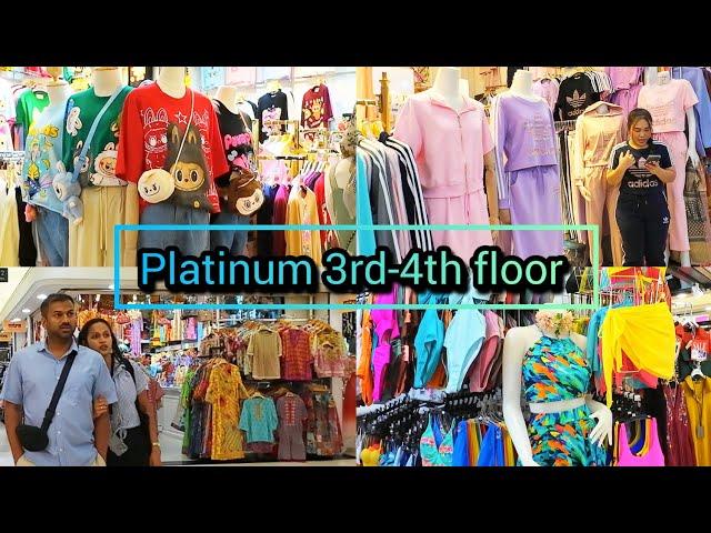 Platinum Fashion Mall 2024 3rd-4th floor Best Shopping in Bangkok แพลตตินั่ม ล่าสุด Update 14/11/24