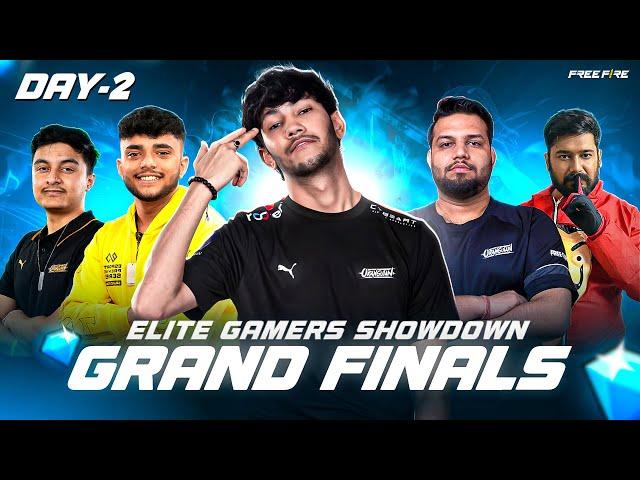 FREE FIRE TOURNAMENT LIVE - ELITE GAMERS SHOWDOWN - GRAND FINAL #02