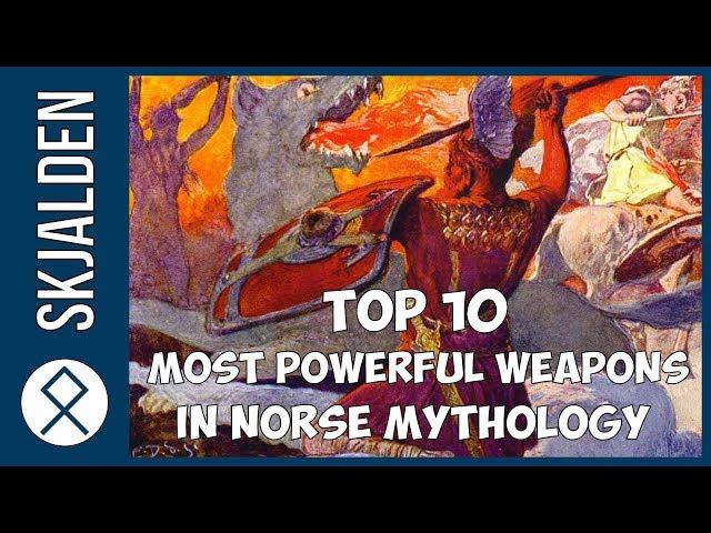 TOP 10 Most Powerful Weapons In Norse Mythology