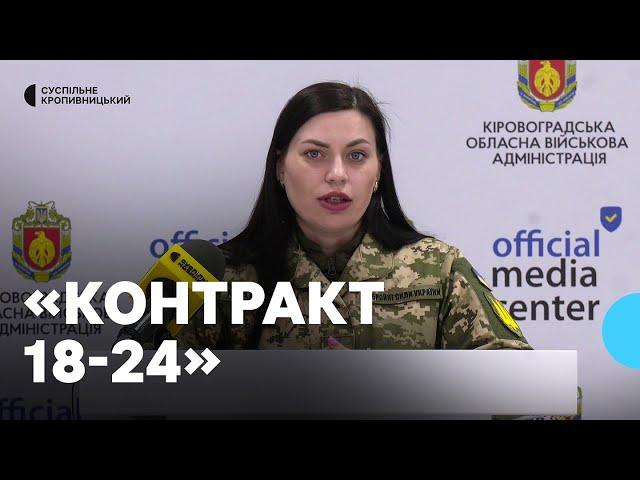 Добровольці віком від 18 до 24 років. Як жителям Кіровоградщини укласти контракт зі ЗСУ