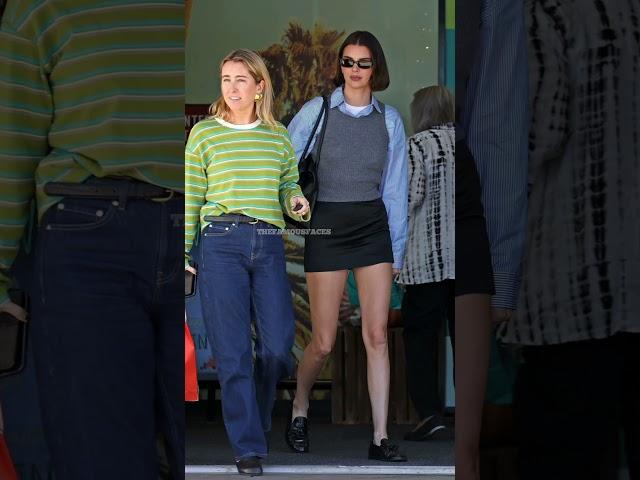 Kendall Jenner’s Chic Bob and Preppy Style Steal the Spotlight in LA #trendingshorts #thefamousfaces