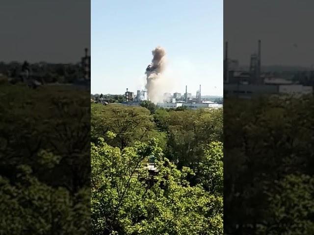 Взрыв на заводе ТД Термолайф Харьков 28.05.2018