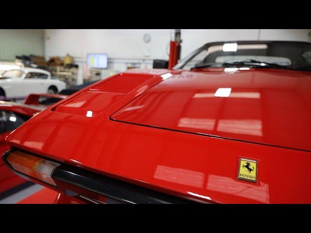 Ferrari 308 GTS detail at Barkaways