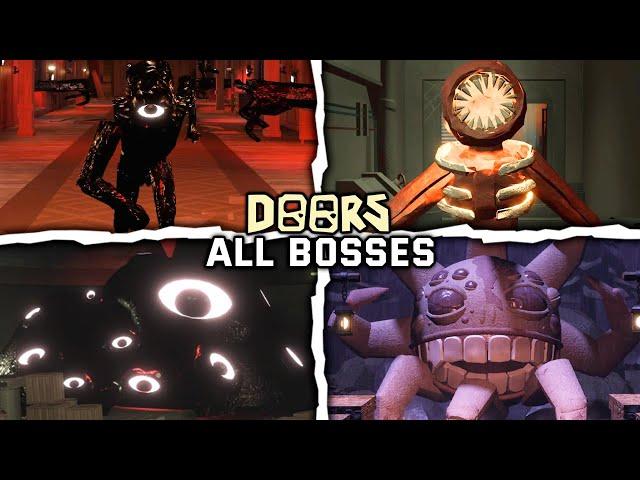 DOORS ️: Floor 1 and 2 - ALL BOSSES