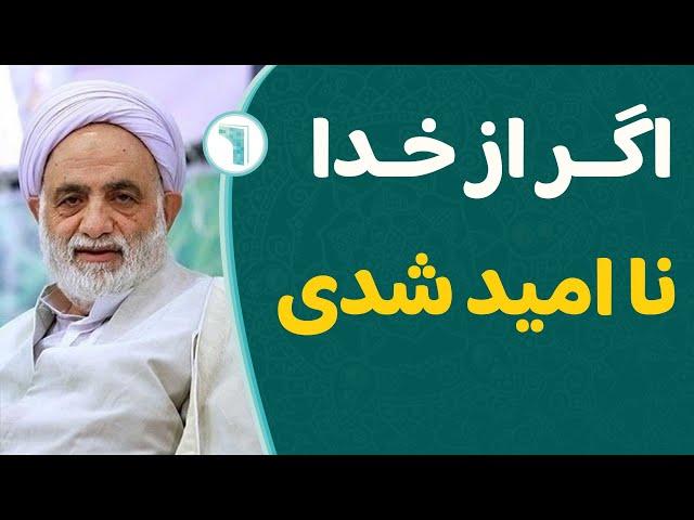 اگر از خدا ناامید شدی - استاد قرائتی