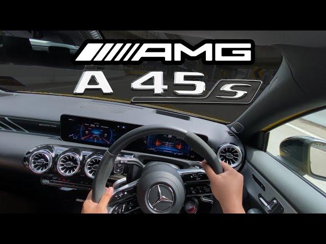 2023 Mercedes-AMG A 45 S Facelift MALAYSIA | POV TEST DRIVE | W177