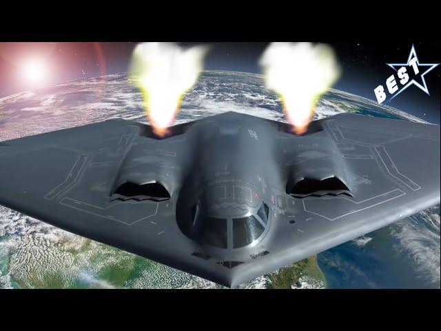 Military Best: US Most Powerful! Deadliest! B-2 Stealth Bomber in The World!
