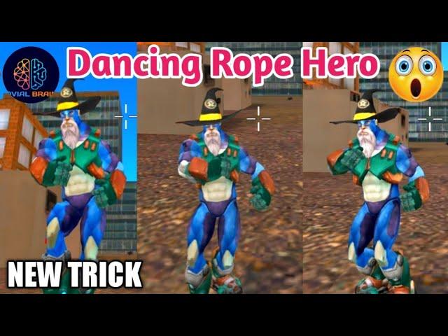 Dancing Rope Hero   || 2021 Trick || NEW Update|| JOVIAL BRAIN ||Rope Hero dance||Version 5.2