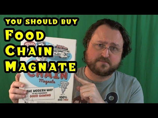 FOOD CHAIN MAGNATE -- Why You Should Buy a Boardgame (in 5 Minutes)