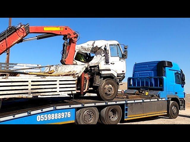 Nissan Truck Accident Cabin Chassis Repairing And Full Restoration