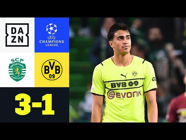 BVB-Albtraum in Lissabon beendet UCL-Reise: Sporting - Dortmund 3:1 | UEFA Champions League | DAZN