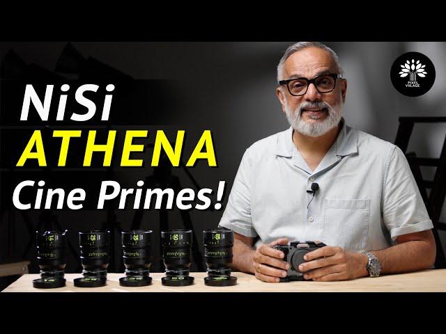 Cinematic Magic Is Now Within Your Reach! NiSi Athena Cine Primes Unveiled. 