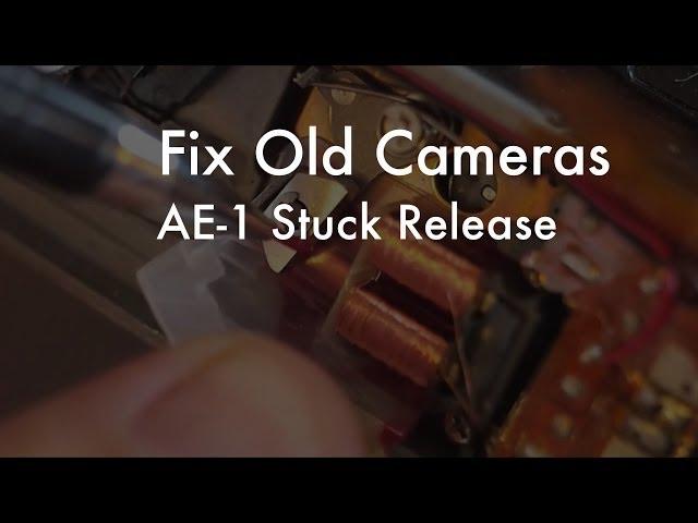 Fix Old Cameras: AE-1 Release Magnet