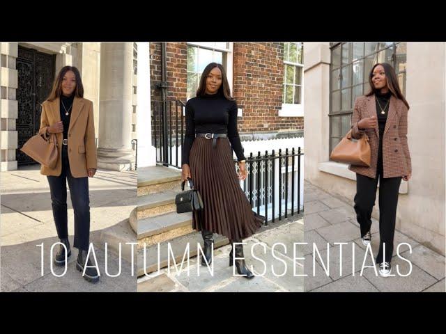 10 AUTUMN ESSENTIALS 