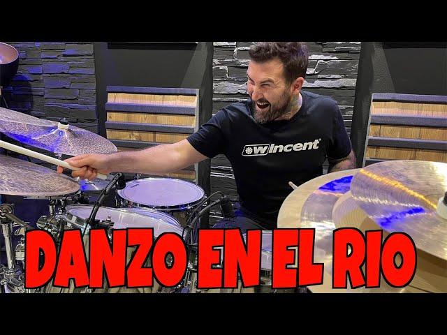 DANZO EN EL RIO  MIEL SAN MARCOS drum cover