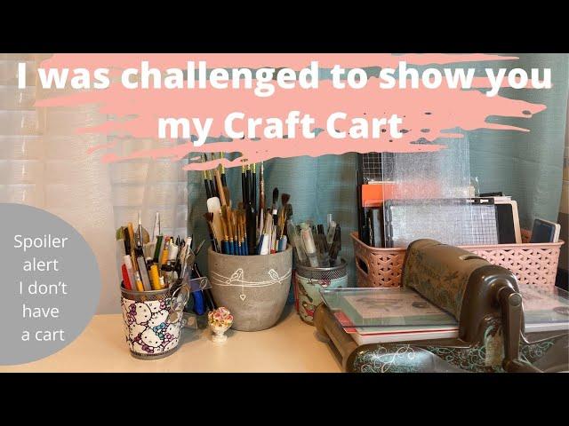 Craft cart tour challenge accepted Crafty Mama Diaries / Spoiler alert its not a cart/ Micro Tour