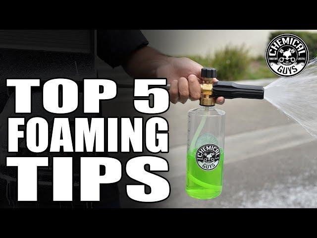 5 Tips On How To Choose and Operate your Foam Cannon - Chemical Guys Car Care