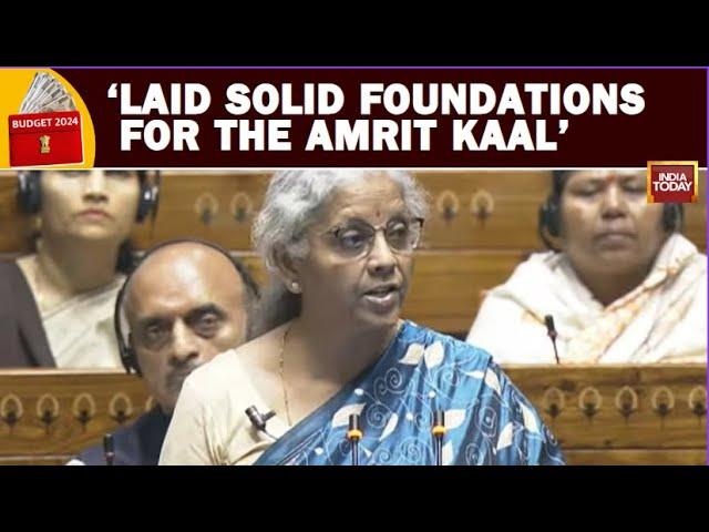 Interim Budget 2024-2025 Presented In Parliament By FM Nirmala Sitharaman | Budget 2024 News