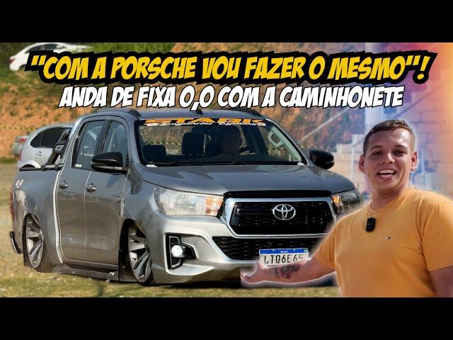 POLÊMICA HILUX FIXA 0,0 DE ARO 22 STARK! CORTOU TODO CARRO ATÉ ASSOALHO PARA ANDAR NESSA ALTURA