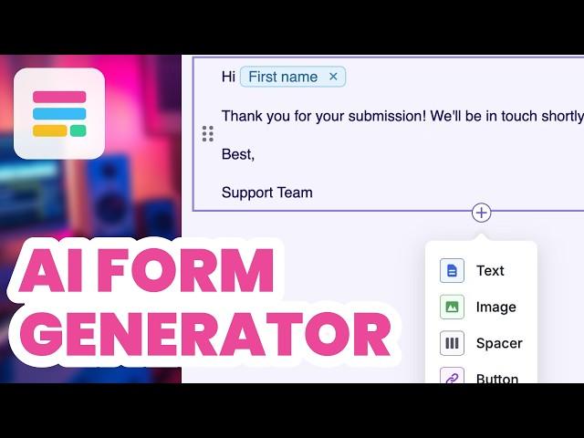 AI Form Generator (2024) - Google Forms Alternative