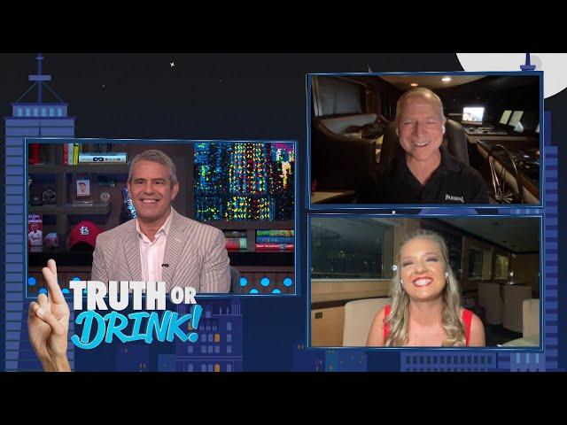 Capt. Glenn Shephard & Daisy Kelliher Play Truth or Drink! | WWHL