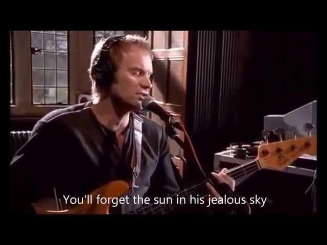 Sting - Fields Of Gold (with lyrics)