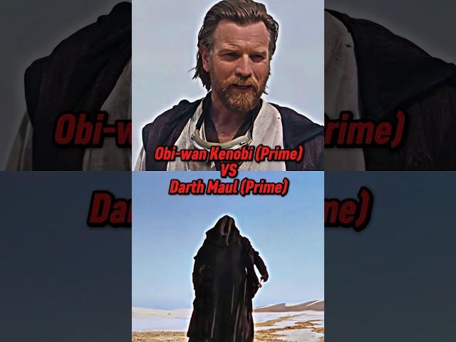 Obi-wan Kenobi VS Darth Maul (Primes) #starwars #edit #1v1 #viralshorts #obiwankenobi #darthmaul