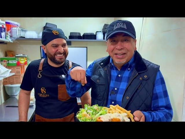 CARACAS RESTAURANT, LO MEJOR DE LA COMIDA VENEZOLANA EN SURCO LIMA  con Oswarditox y Papá Pituco.