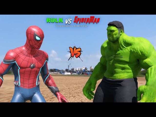 Hollywood Hulk Transformation In Real Life ! #spiderman Fan Made VFX Short Film