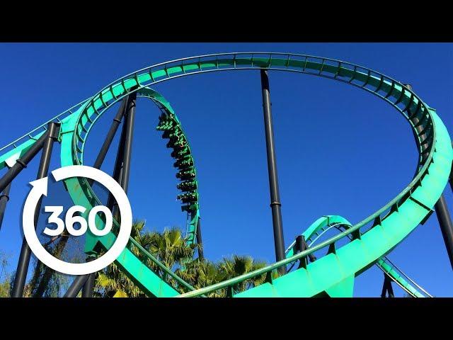 Mega Coaster: Get Ready for the Drop (360 Video)