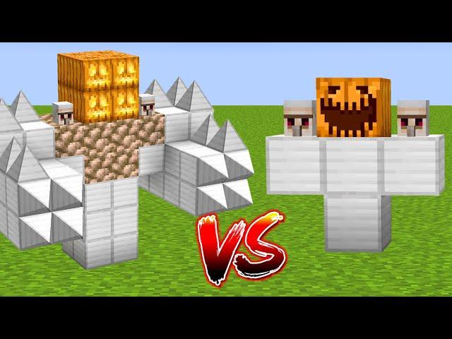 ALPHA MUTANT IRON GOLEM vs All New Golems - Minecraft Mob Battle