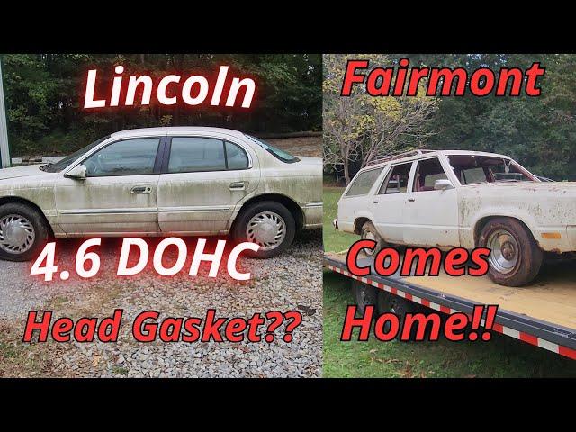 4.6 DOHC Blown Head Gasket?? Plus The Old Fairmont Wagon Is Drug Out Of The Woods!!