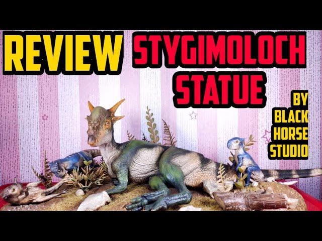 Review Stygimoloch Statue Dinosaur by Black Horse Studio