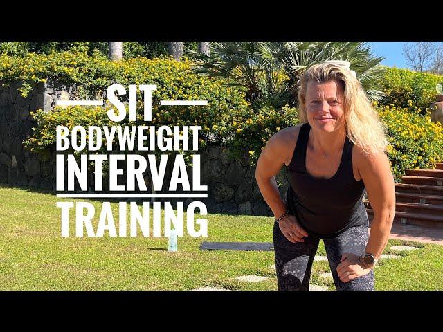 SIT Bodyweight interval training|| Workout by AC