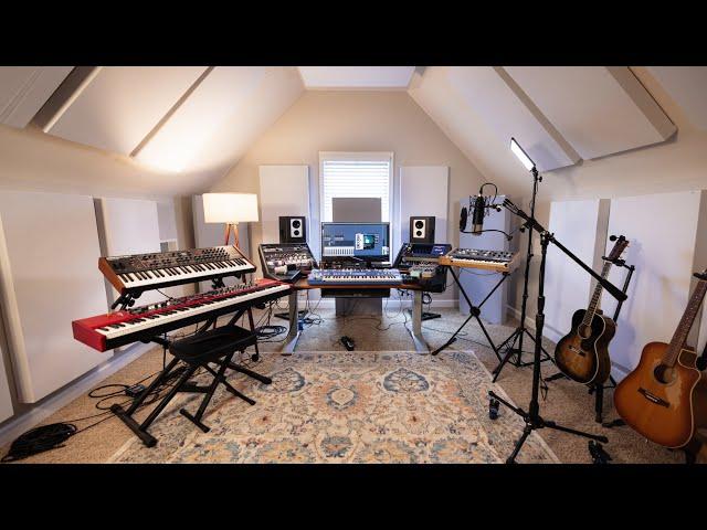 EPIC HOME STUDIO SETUP 2023 | John Strandell (studio tour)