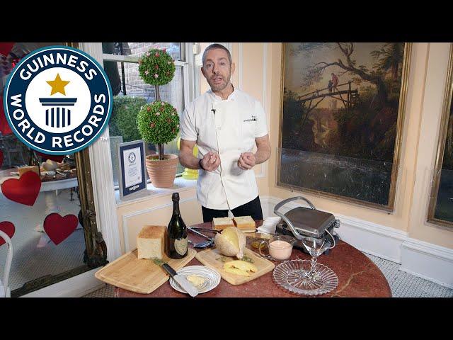 How to make the most expensive sandwich - Guinness World Records