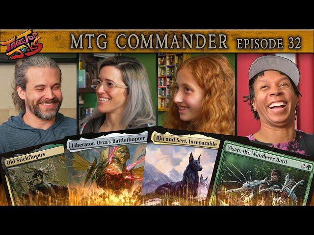 Commander Gameplay Brian Kibler vs Olivia Gobert-Hicks vs Dana Fischer vs Blackneto EP 32