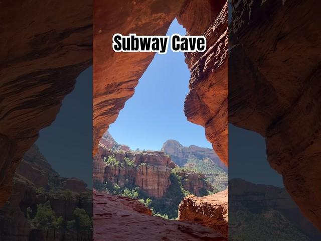 Subway Cave Sedona #adventure #hike #arizona #hiking #sedona #cave #caves #az #hikearizona #fall